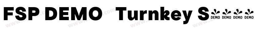 FSP DEMO   Turnkey S字体转换